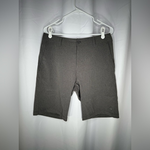 Other - Hang Ten Shorts Mens Size 32 Gray California Chino Hybrid Skate Surf Stretch